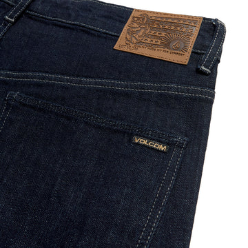 Volcom Fivedown Denim Jeans - Dark Rinse