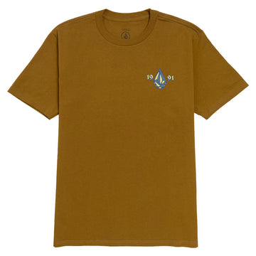 Volcom Countertop T-Shirt - Major Brown