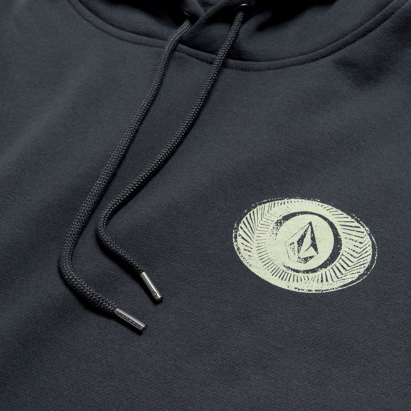Volcom Exacto Hoodie - Washed Black Heather