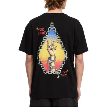 Volcom Fa Daniel Shepard Unlocked T-Shirt - Black