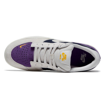 Nike SB Force 58 Shoes - Obsidian/Light Orewood Brown/Wild Grape