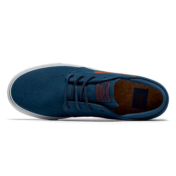 Nike SB Zoom Janoski OG+ Shoes - Blue Force/Campfire Orange/Blue Force