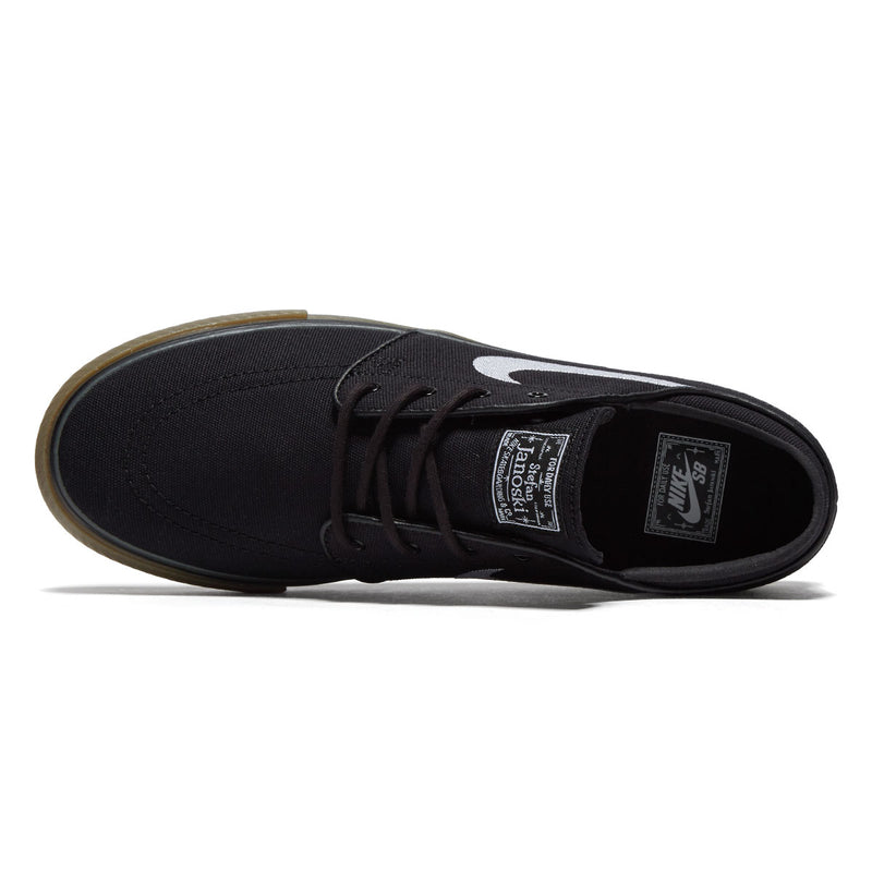 Nike SB Zoom Janoski OG+ Canvas Shoes - Black/White/Black/White