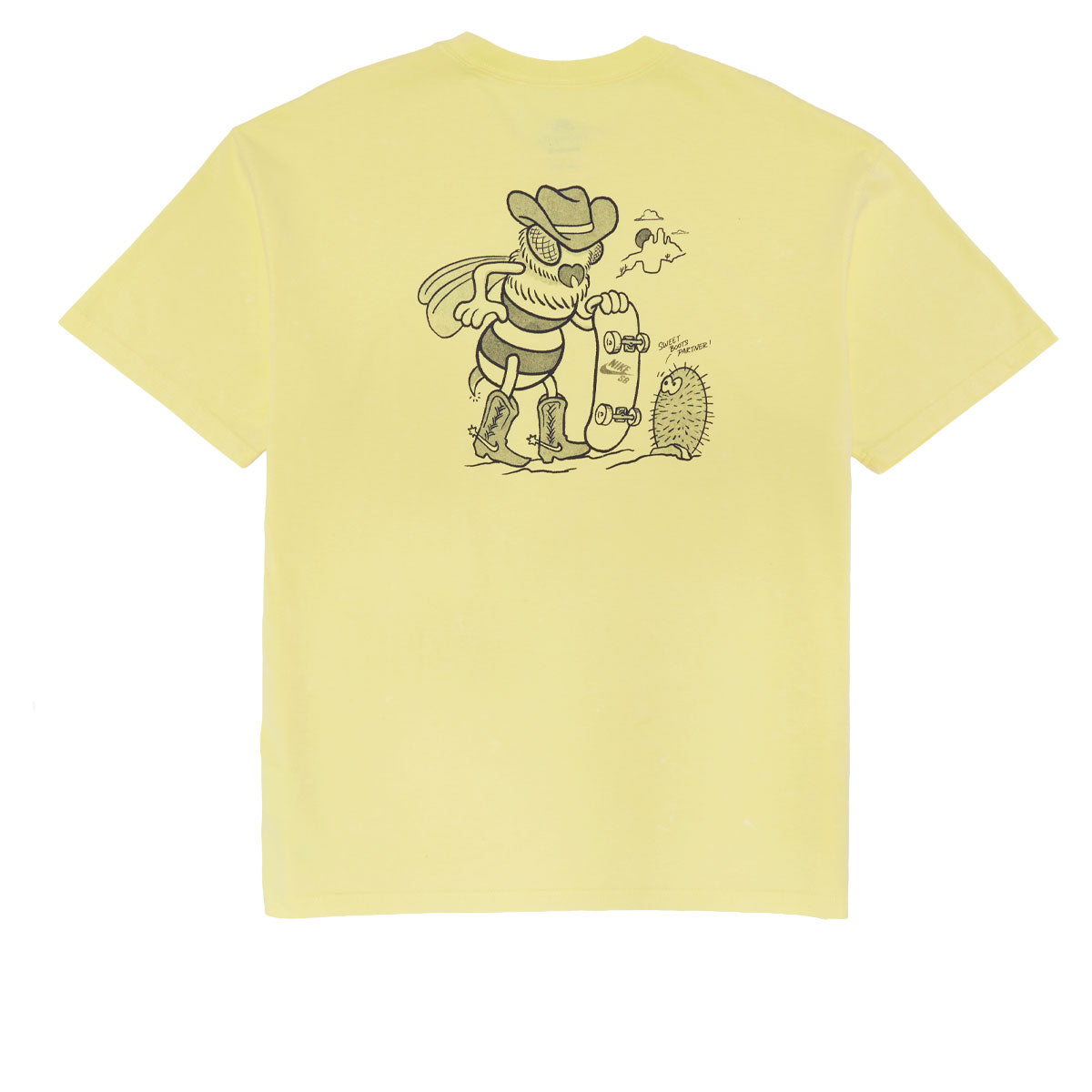 Nike SB M90 Western Bee T-Shirt - Soft Yellow image 1