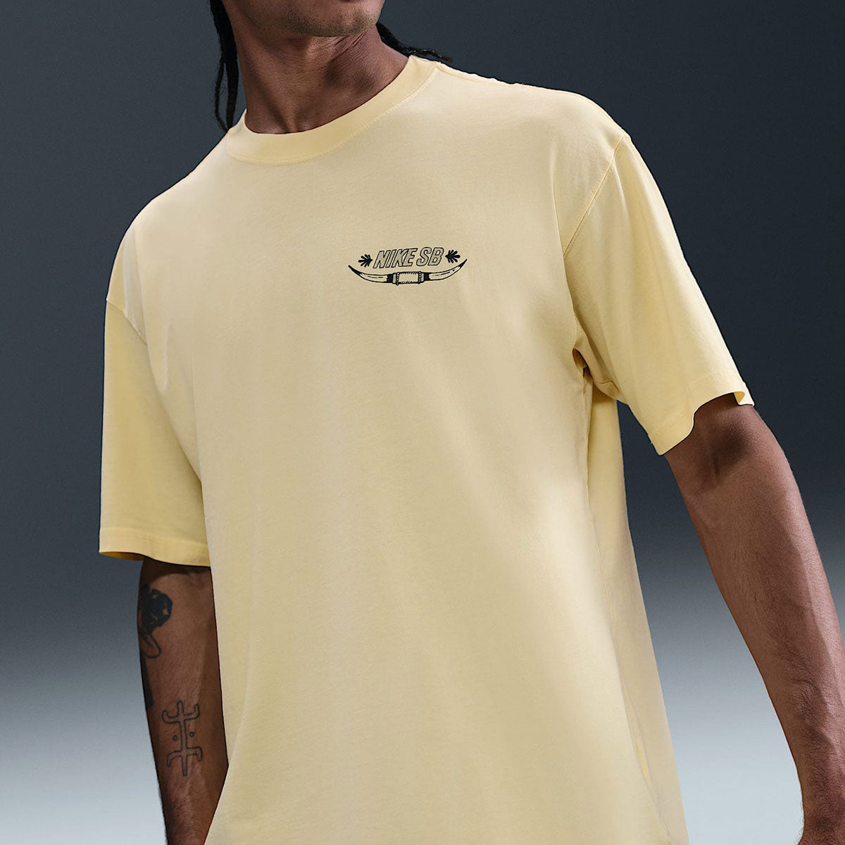 Nike SB M90 Western Bee T-Shirt - Soft Yellow image 3