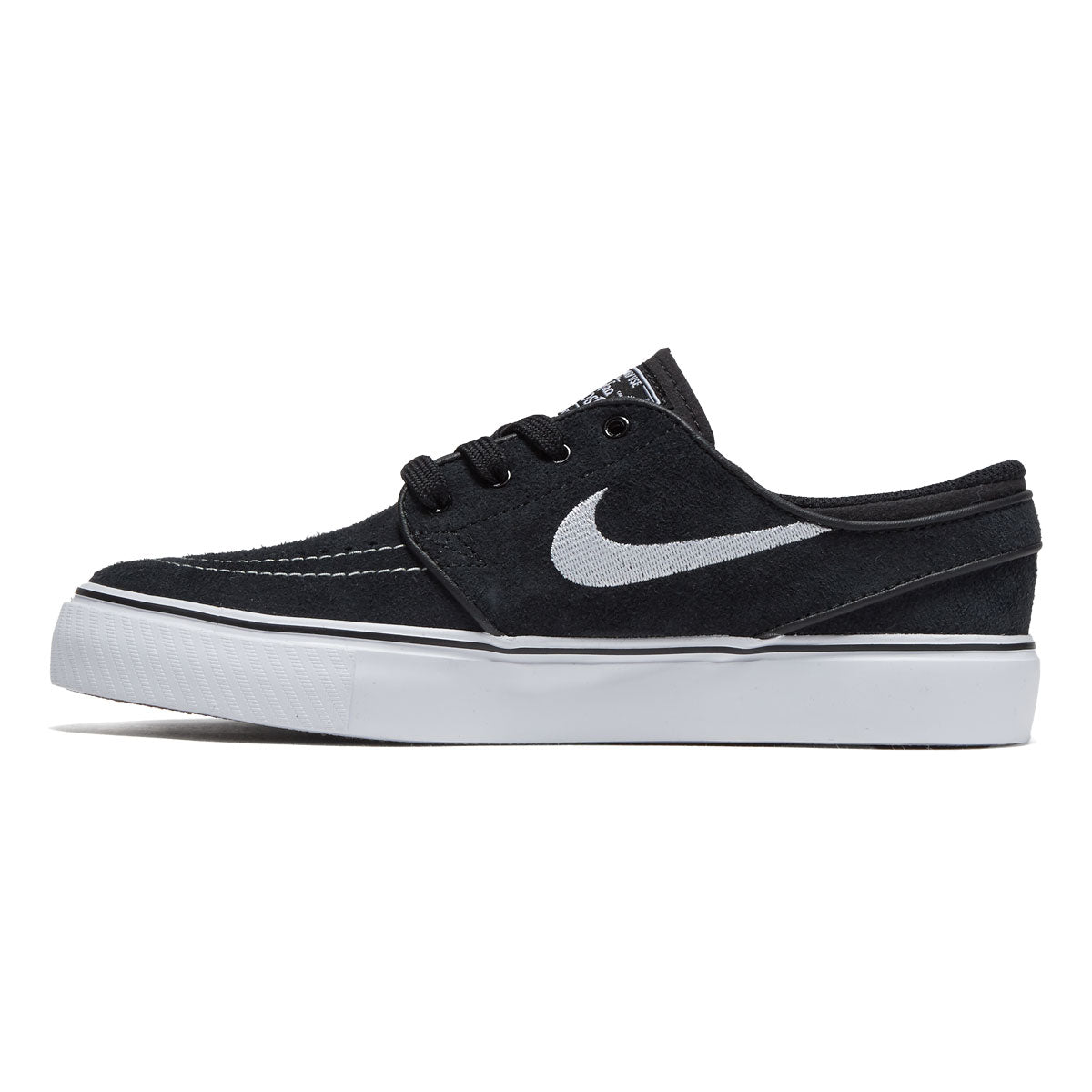 Nike SB Youth Stefan Janoski Shoes - Black/White image 2