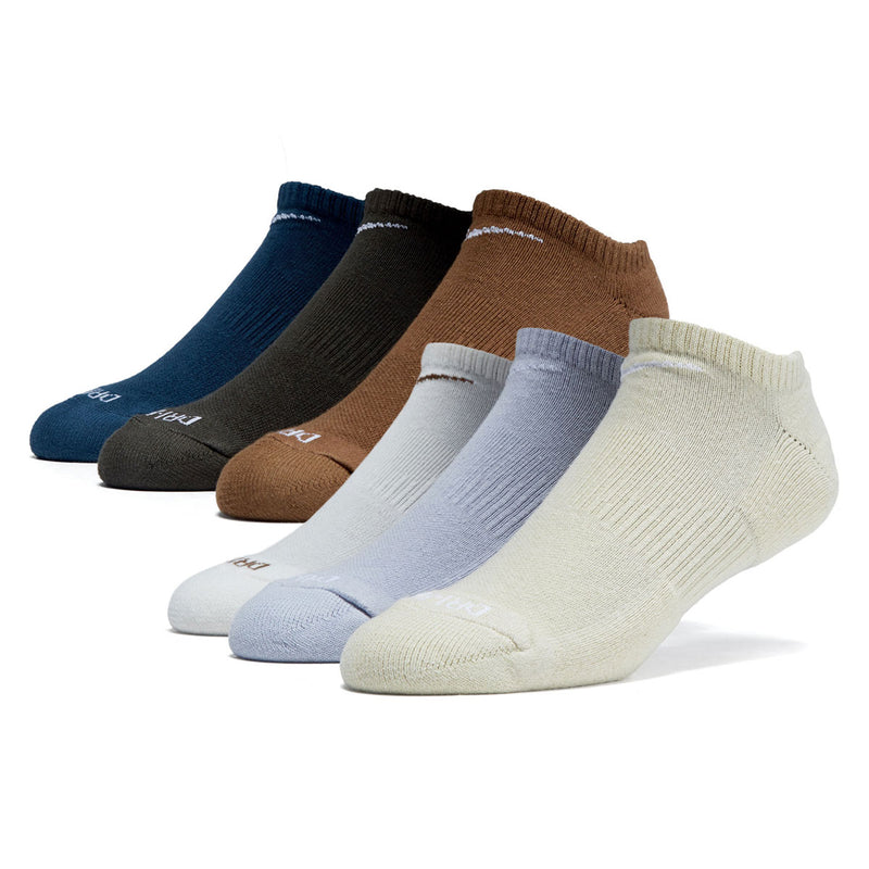 Nike Everyday Plus Cushioned 6 Pack Of Ankle Socks - Multi-Color