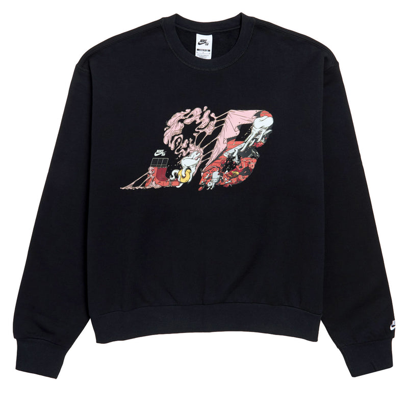 Nike SB GFX Sweatshirt - Black/White