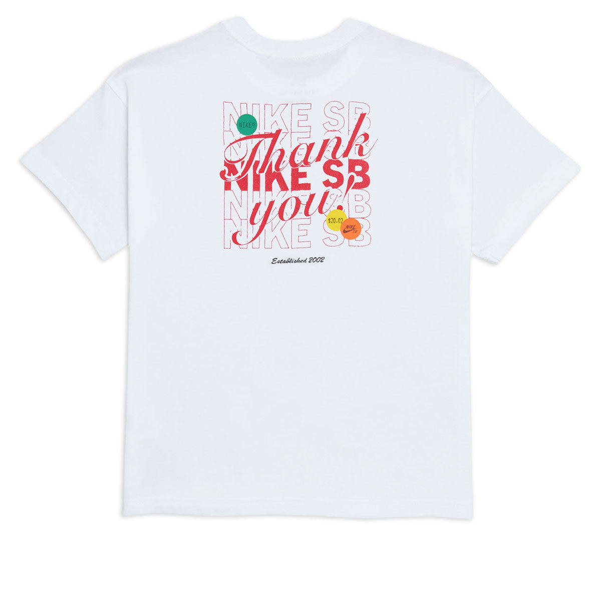 Nike SB Youth Thank You T-Shirt - White image 1