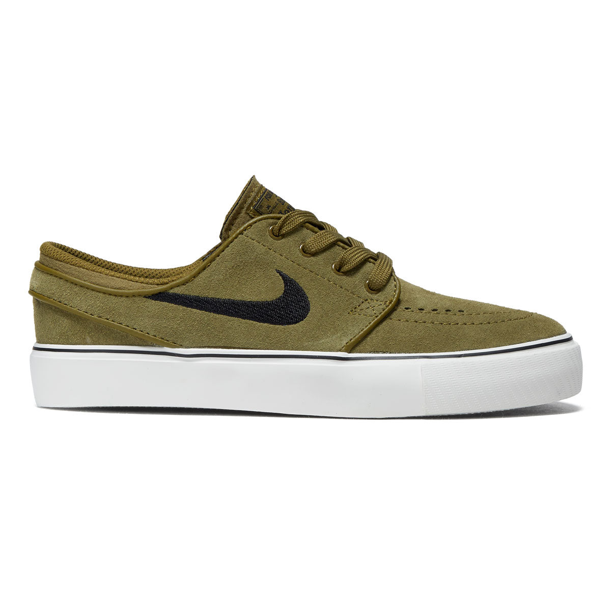 Nike SB Youth Stefan Janoski Shoes - Olive Flak/Black/Sail image 1