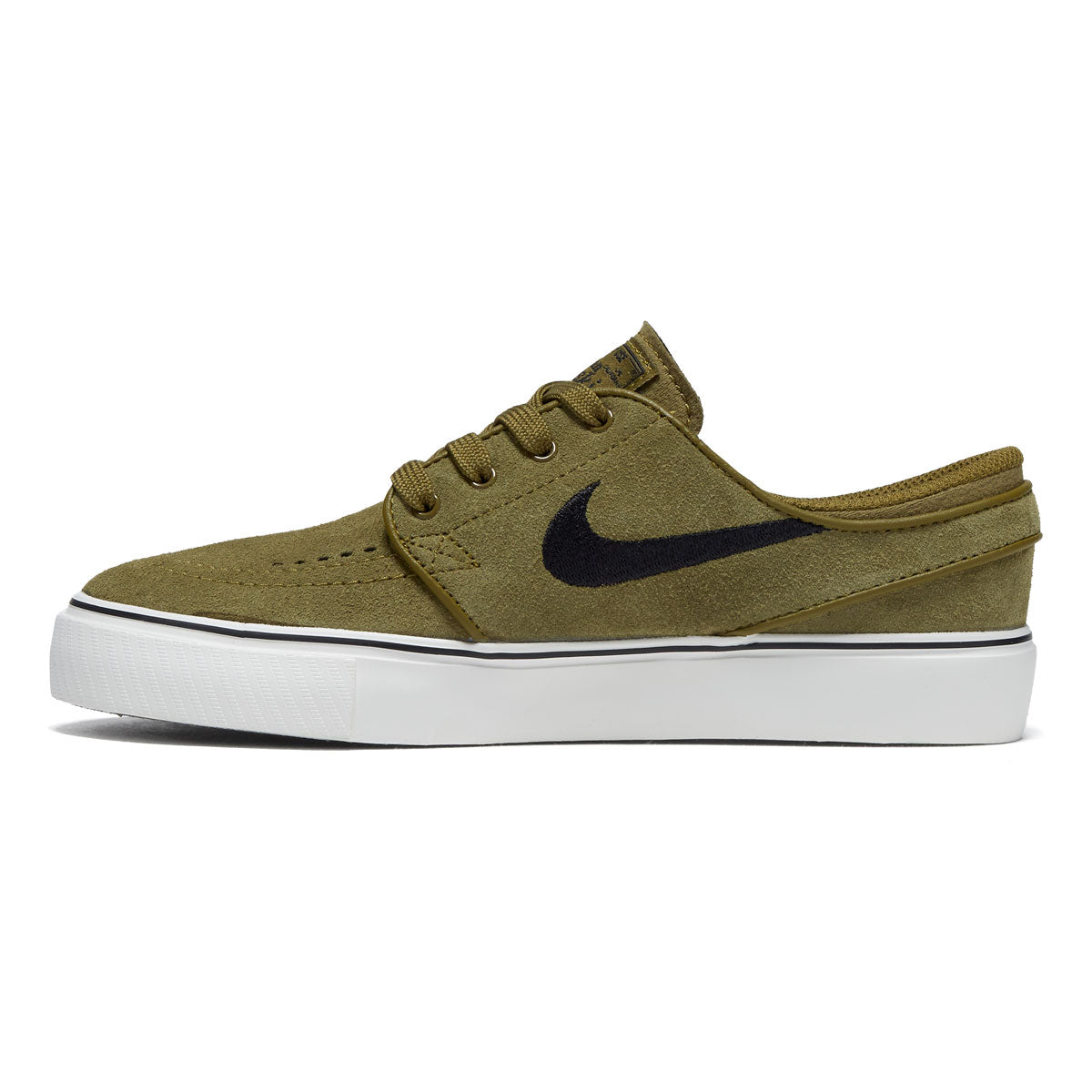 Nike SB Youth Stefan Janoski Shoes - Olive Flak/Black/Sail image 2