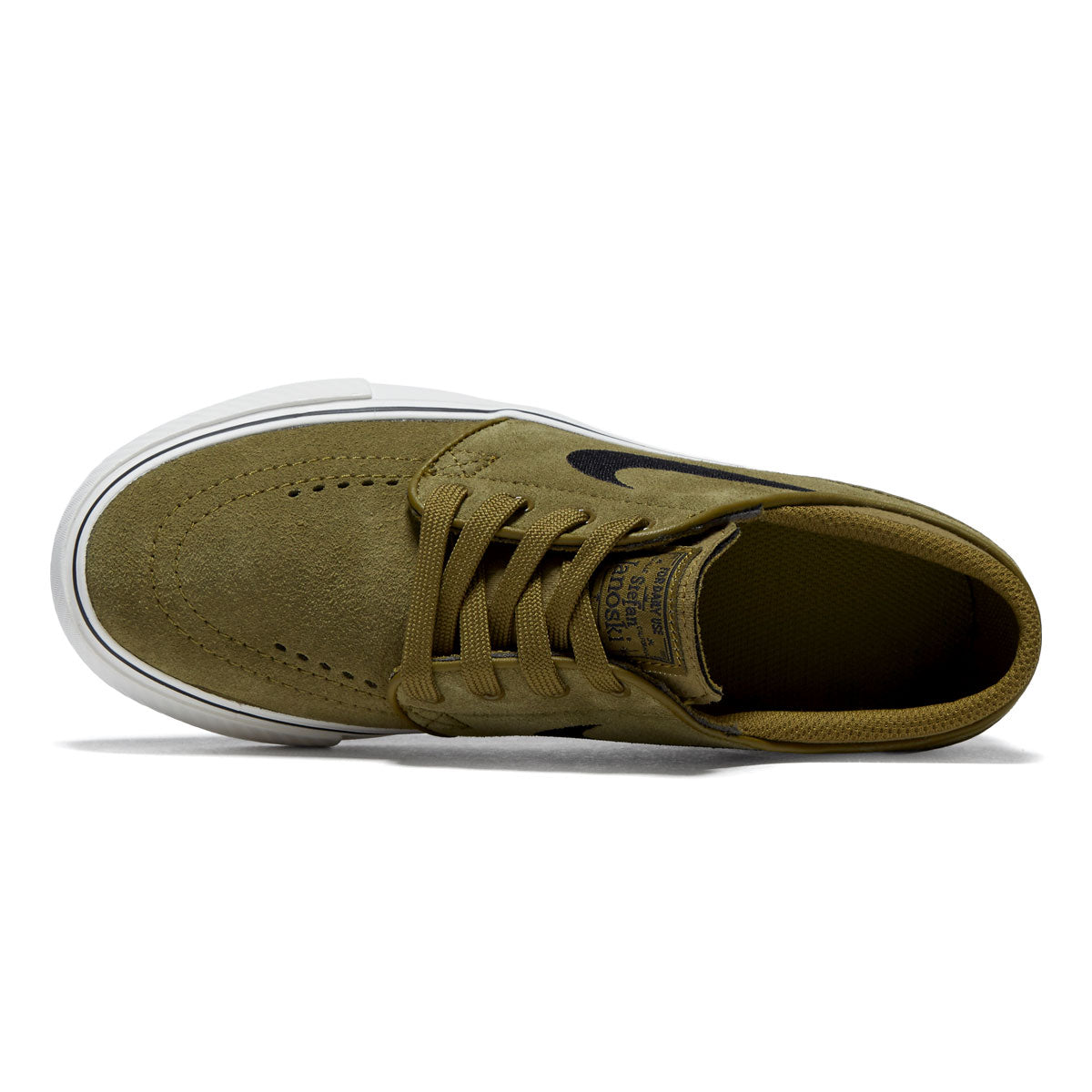 Nike SB Youth Stefan Janoski Shoes - Olive Flak/Black/Sail image 3