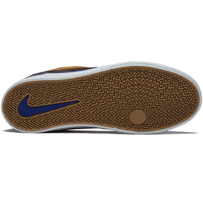 Nike SB Youth Malor Shoes - Wheat/Velvet Brown/Deep Night