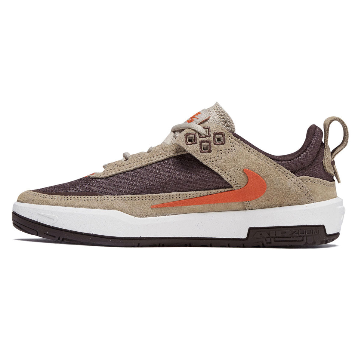 Nike SB Youth Day One Shoes - Desert Khaki/Campfire Orange image 2