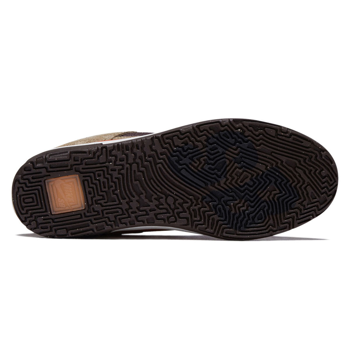 Nike SB Youth Day One Shoes - Desert Khaki/Campfire Orange image 4