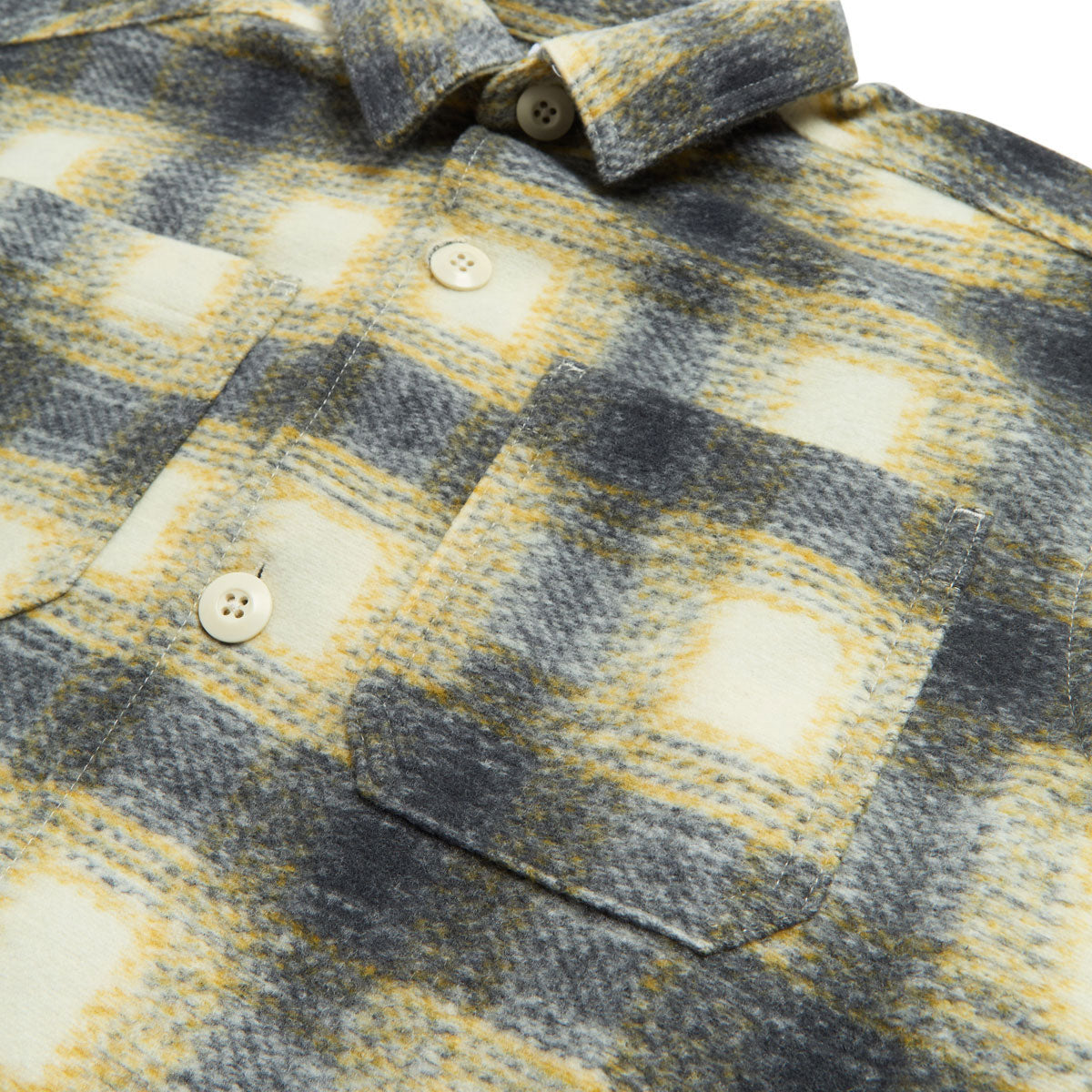 Nike SB Youth Long Sleeve Button Down Shirt - Light Khaki/Desert Khaki image 3