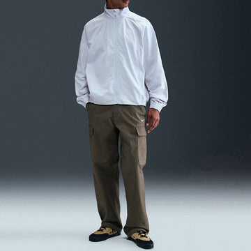 Nike SB Denim Zip Up Track Jacket - Football Grey/White