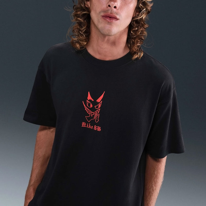 Nike SB Charcoal Dunk T-Shirt - Black