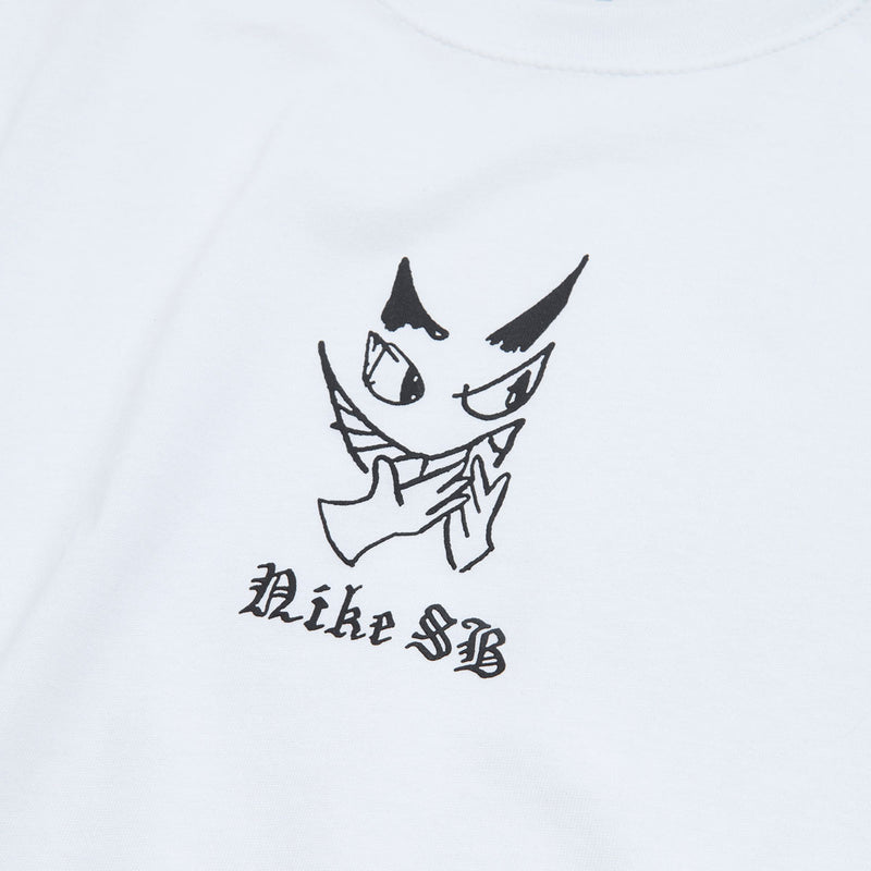 Nike SB Charcoal Dunk T-Shirt - White