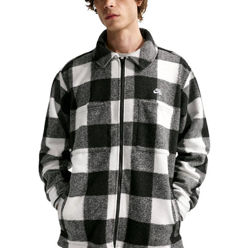 Nike SB Essentials Shacket Jacket - White/Black/White