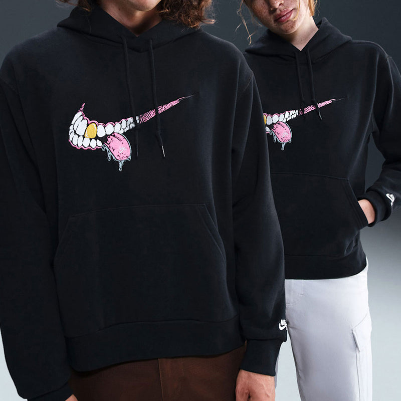 Nike SB SSNL GFX 1 Hoodie - Black/White