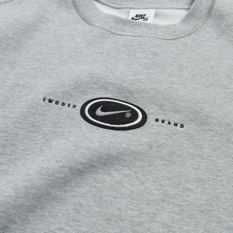 Nike SB Koston Fleece Sweatshirt - Dark Grey Heather