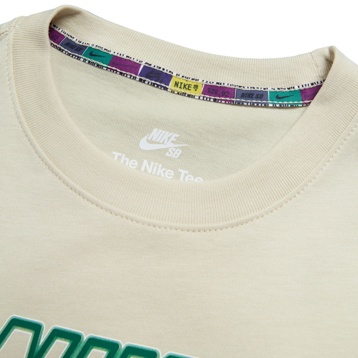 Nike SB Youth Sportswear T-Shirt - Light Khaki image 3