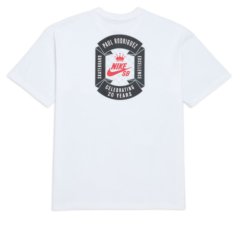 Nike SB M90 P-Rod Pocket T-Shirt - White