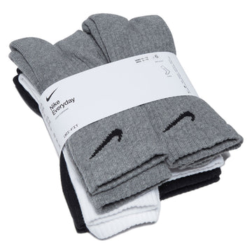 Nike Everyday Cushioned 6 Pack Of Socks - Multi-Color