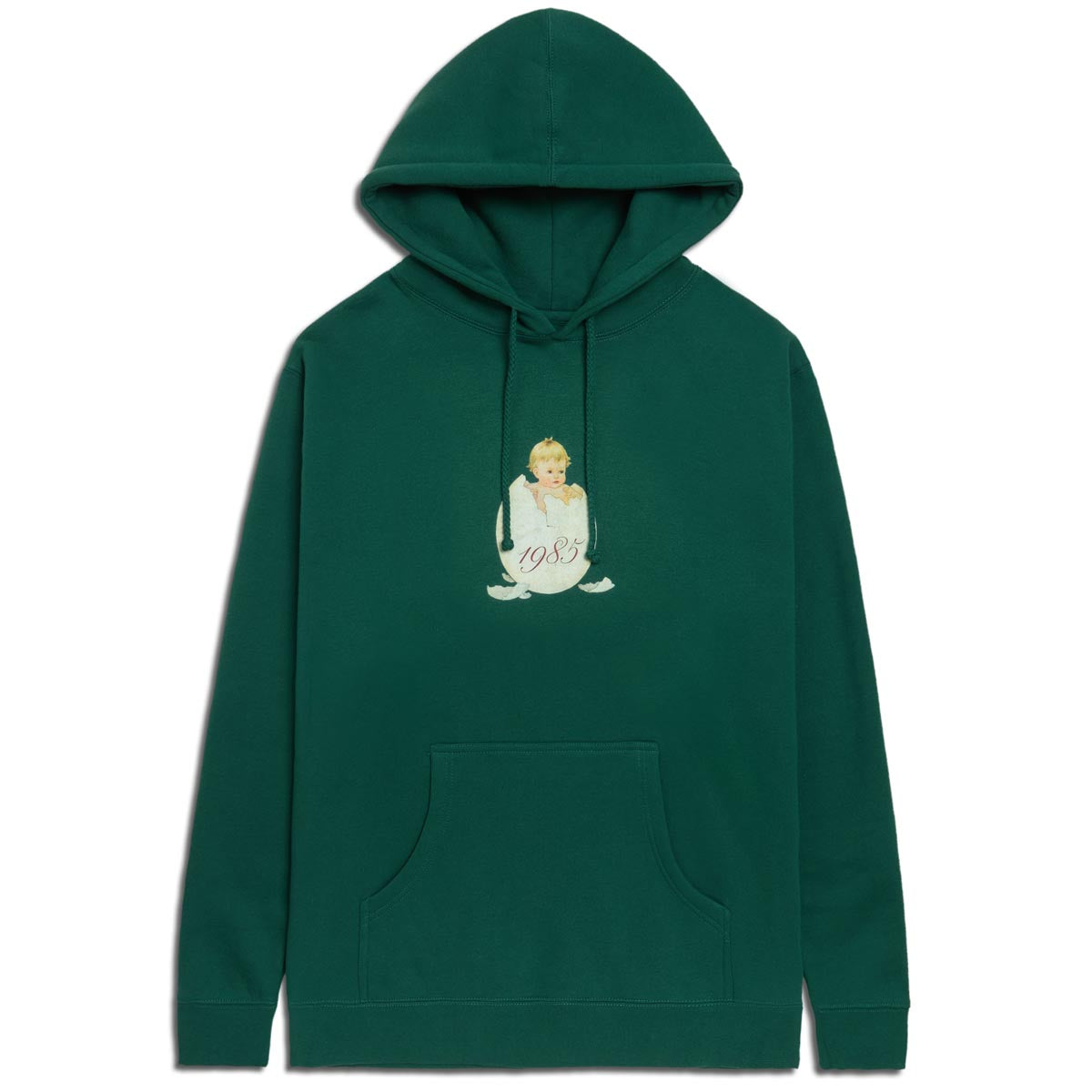 CCS 1985 Egg Hoodie - Green - MD image 1