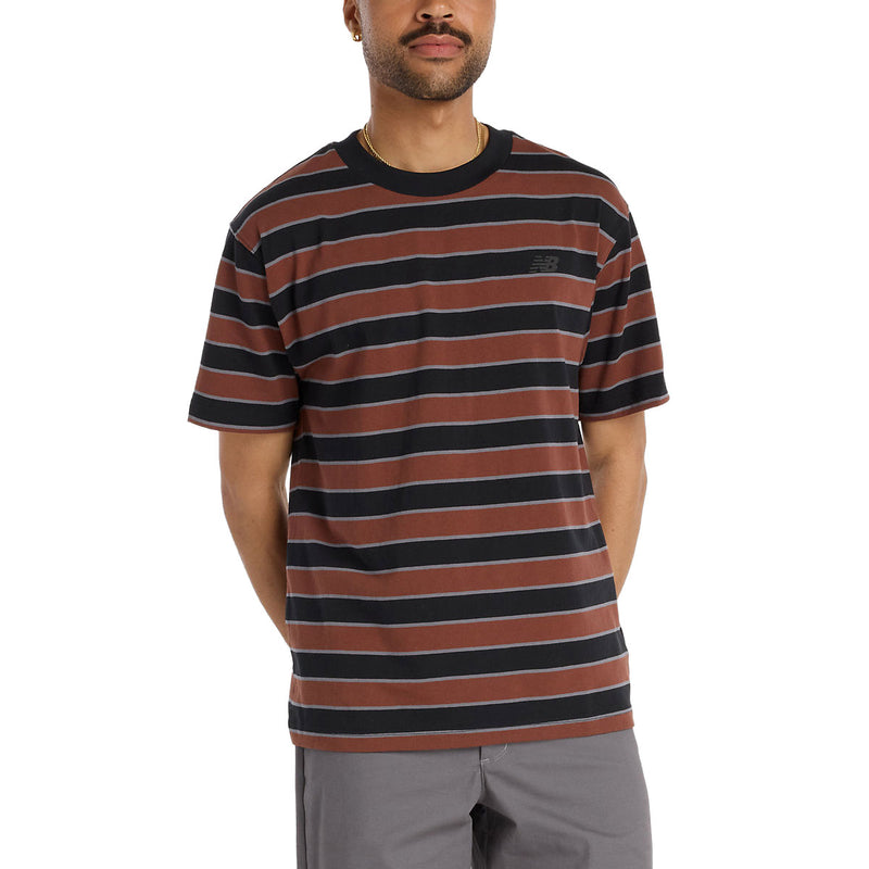 New Balance Numeric Thin Stripe T-Shirt - Black II