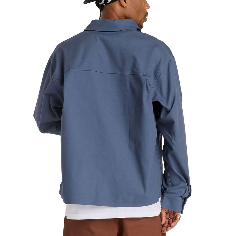 New Balance Numeric Button Up Long Sleeve Shirt - Blue