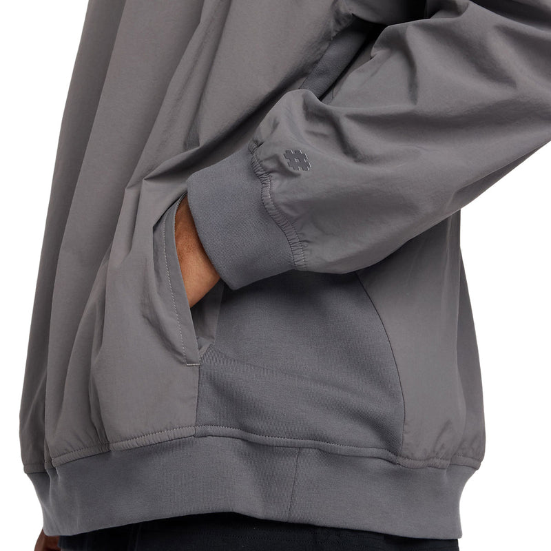 New Balance Numeric Woven Crew Sweatshirt - Castlerock