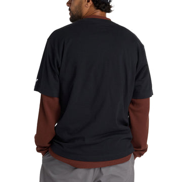 New Balance Numeric Linear Logo T-Shirt - Black