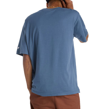 New Balance Numeric Linear Logo T-Shirt - Blue