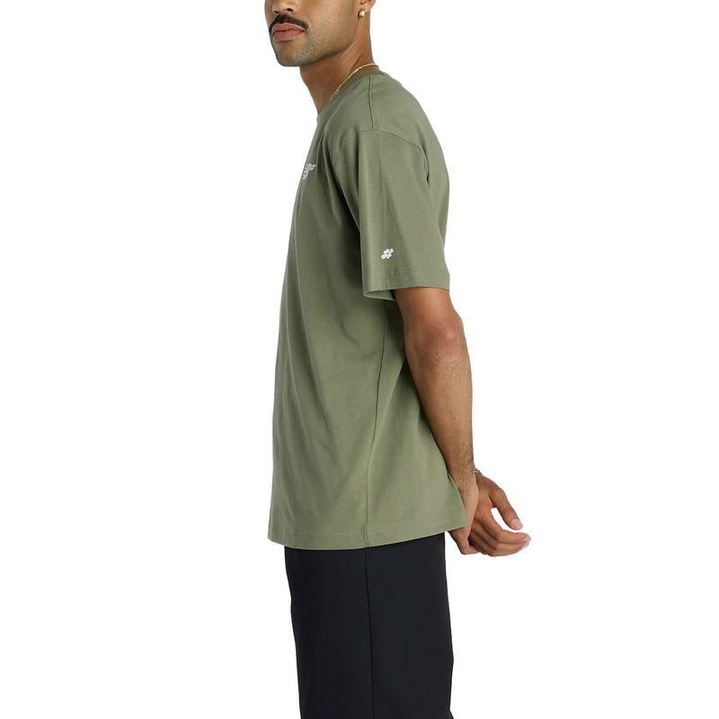 New Balance Numeric Small Logo T-Shirt - Dark Olive