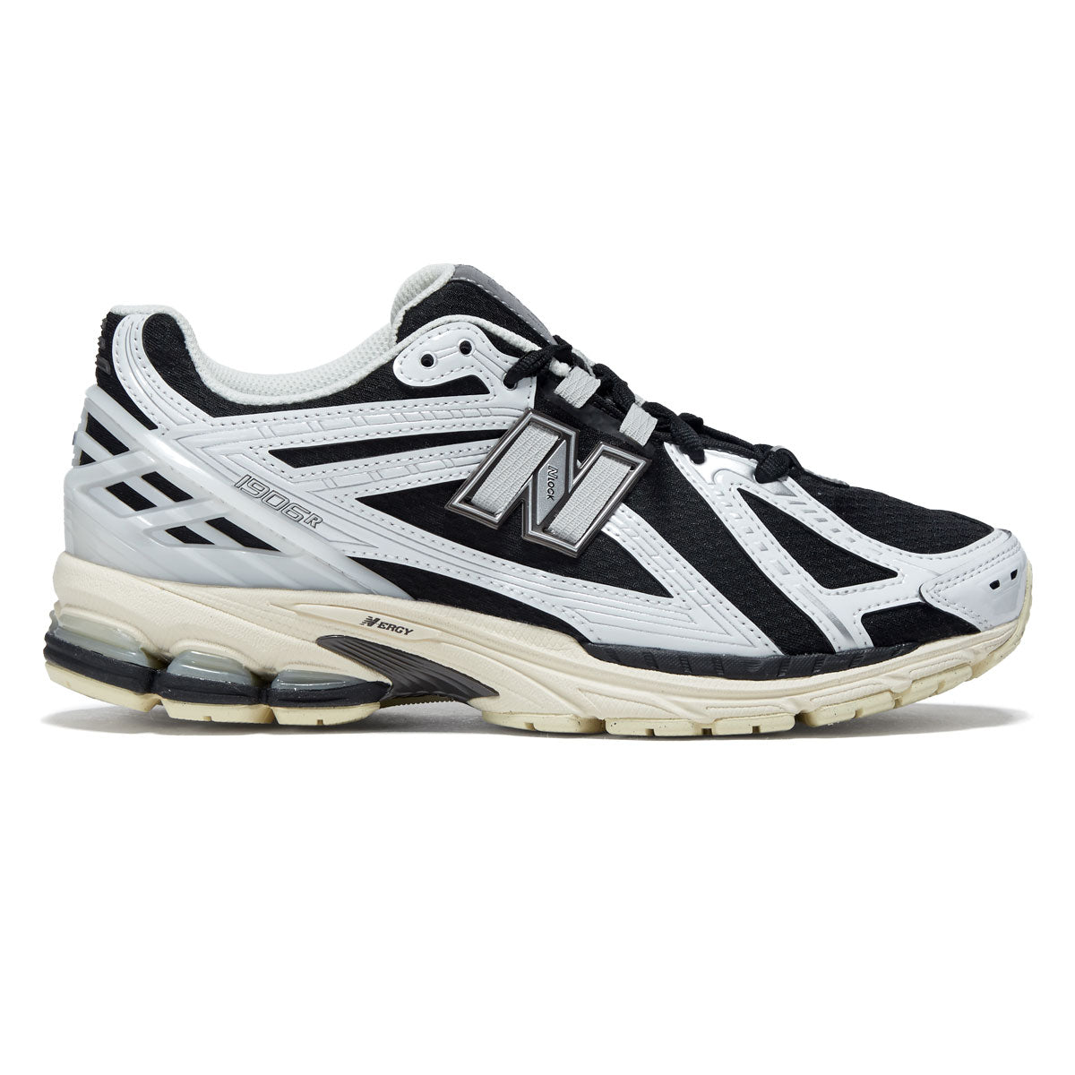 New Balance 1906R Shoes - White/Black/Black Metallic – CCS display picture 1
