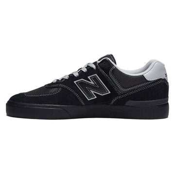 New Balance 574 Vulc Wide Shoes - Black/Black