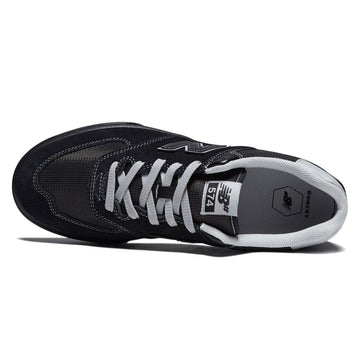New Balance 574 Vulc Wide Shoes - Black/Black