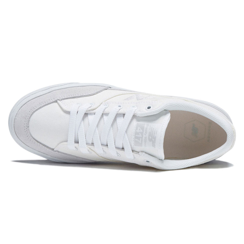 New Balance 417 Villani Low Shoes - White/Light Grey