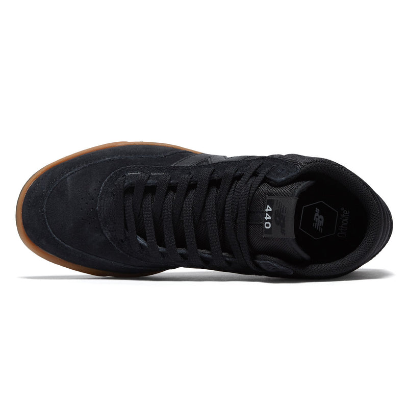 New Balance 440 Hi V2 Shoes - Black/Gum