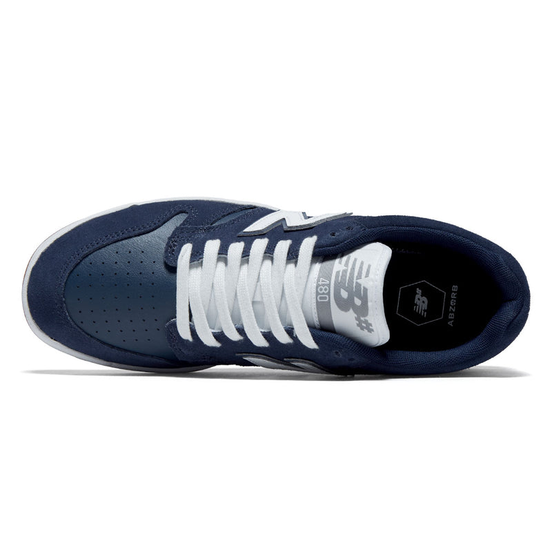 New Balance 480 Shoes - Navy/White