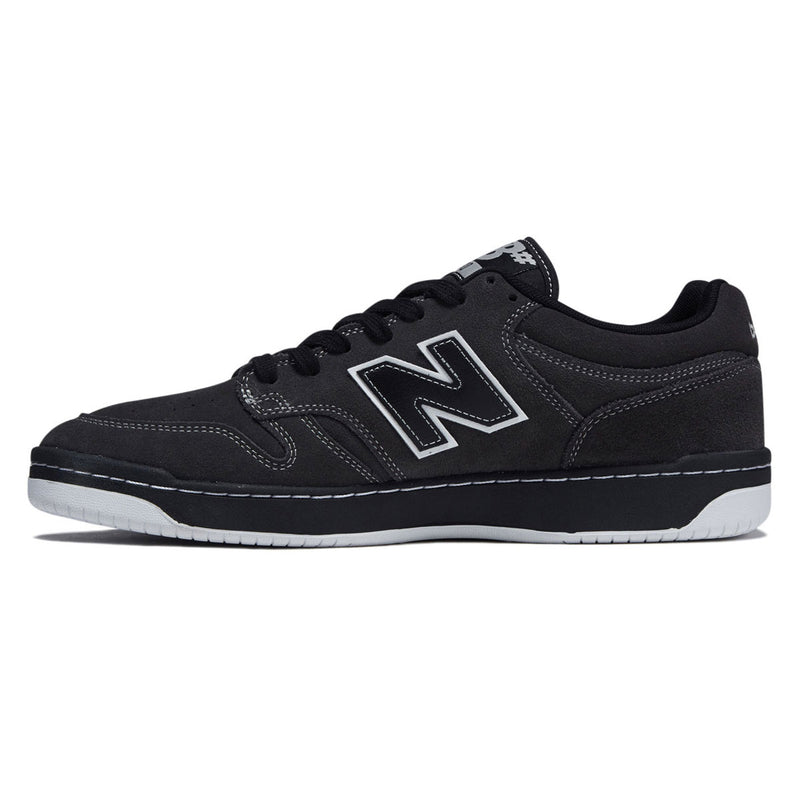 New Balance 480 Shoes - Dark Grey/Black