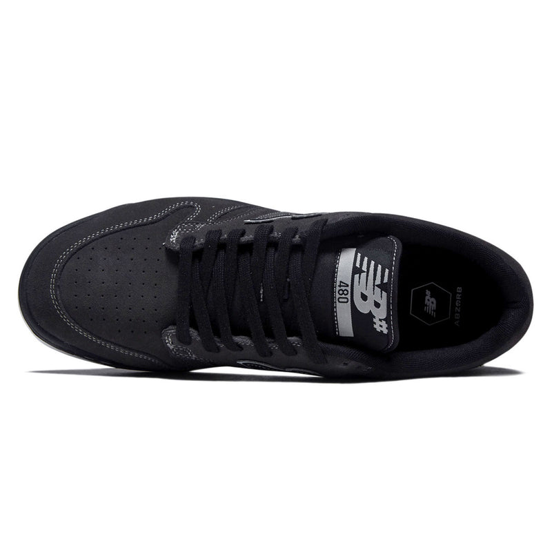 New Balance 480 Shoes - Dark Grey/Black