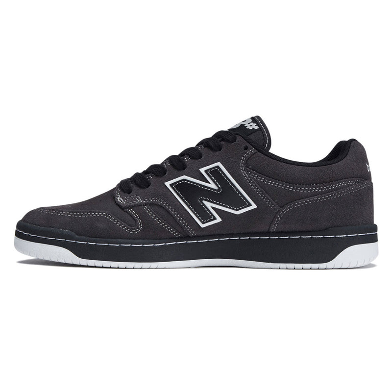 New Balance 480 Wide Shoes - Dark Grey/Black