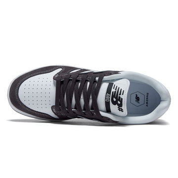 New Balance 480 Wide Shoes - Dark Grey/White
