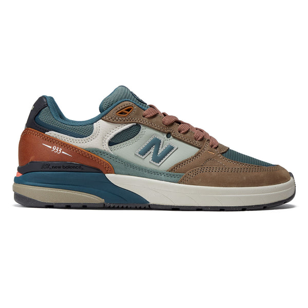 New Balance Andrew Reynolds 933 Shoes - Tan/Teal – CCS