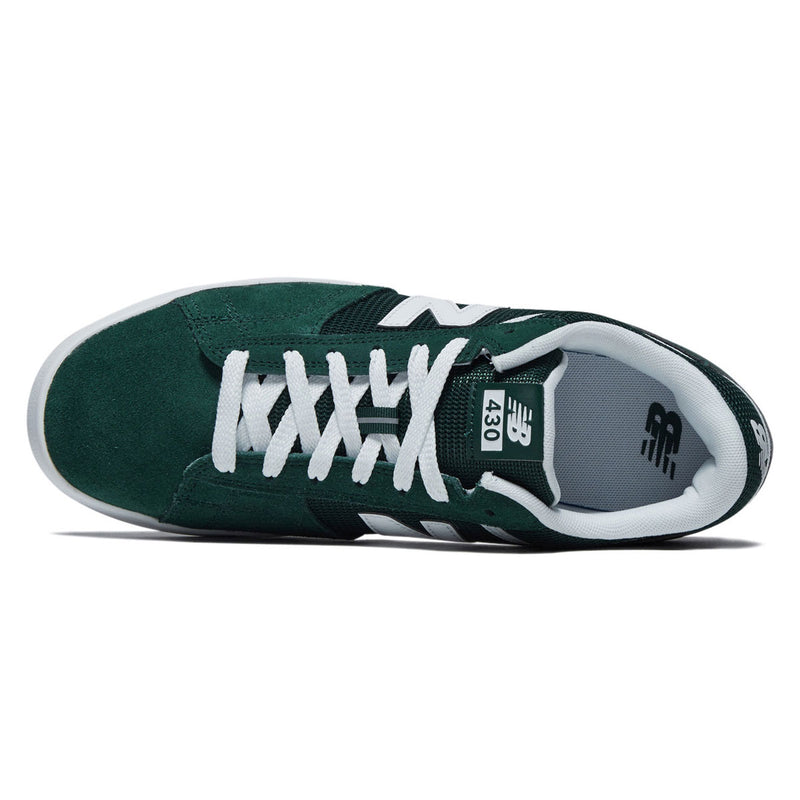 New Balance 430 Shoes - Kelly Green/White