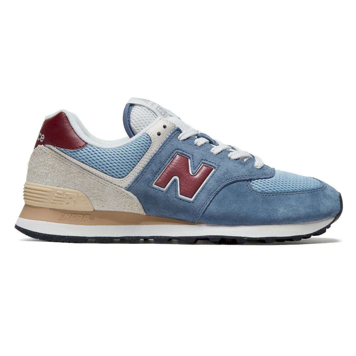 New Balance 574 Shoes - Shoreline Blue image 1
