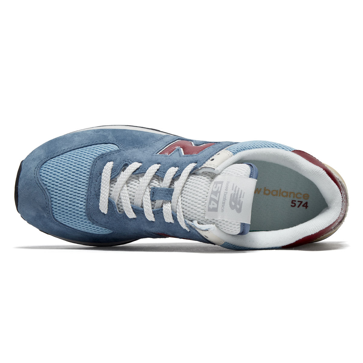 New Balance 574 Shoes - Shoreline Blue image 3